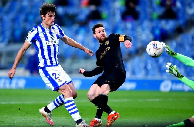 巴萨大胜皇家社会，梅西梅开二度